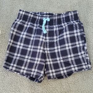 Carter's Plaid Shorts with Blue Accent